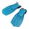 11.25" Florescent Blue Dolphin Recreational Swim Fins